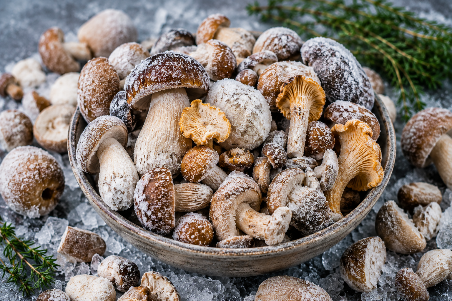 Frozen Mushrooms